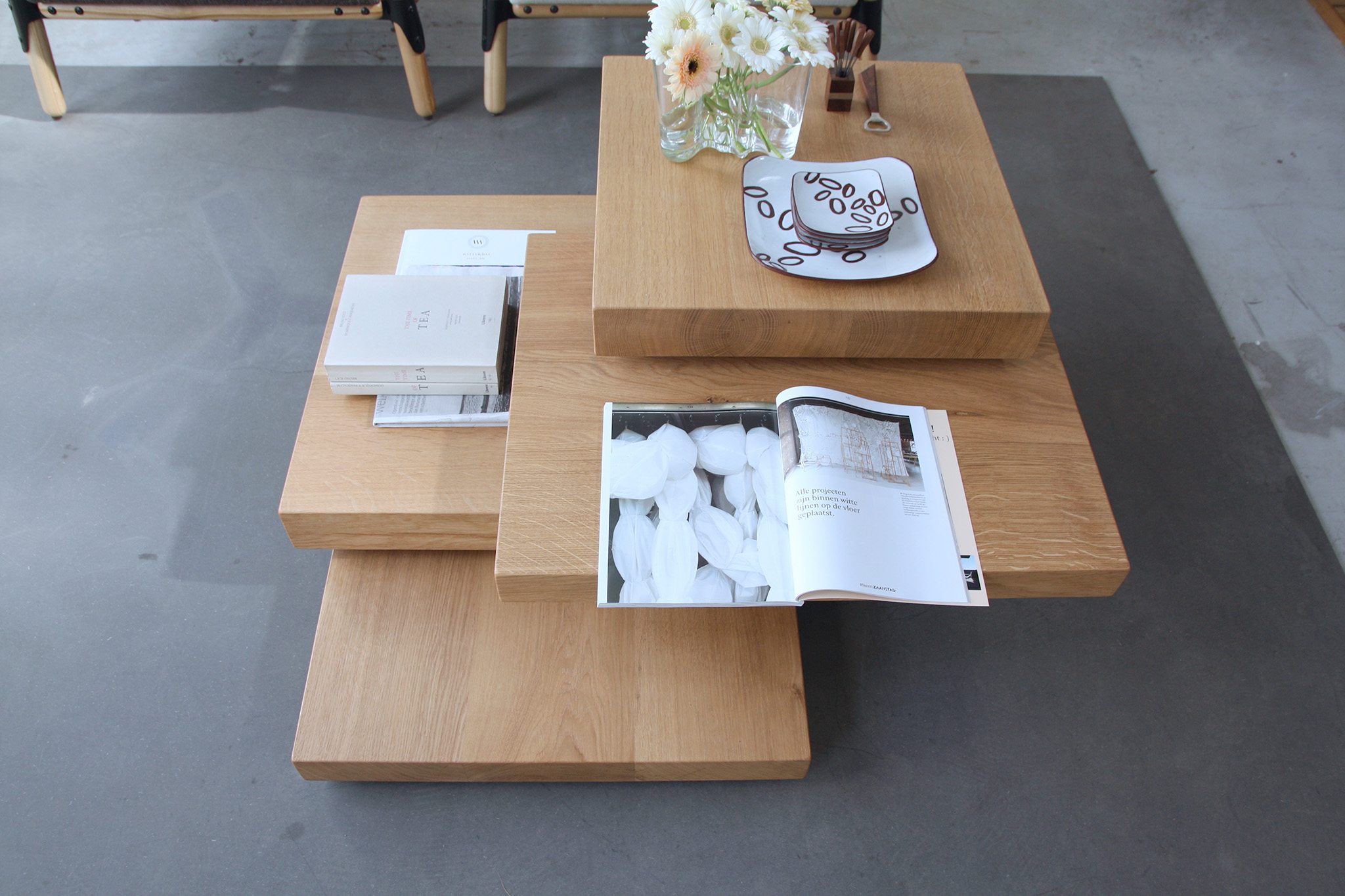 FRANK salontafel / ontwerp uit 2015 van Joeri Koolhoven